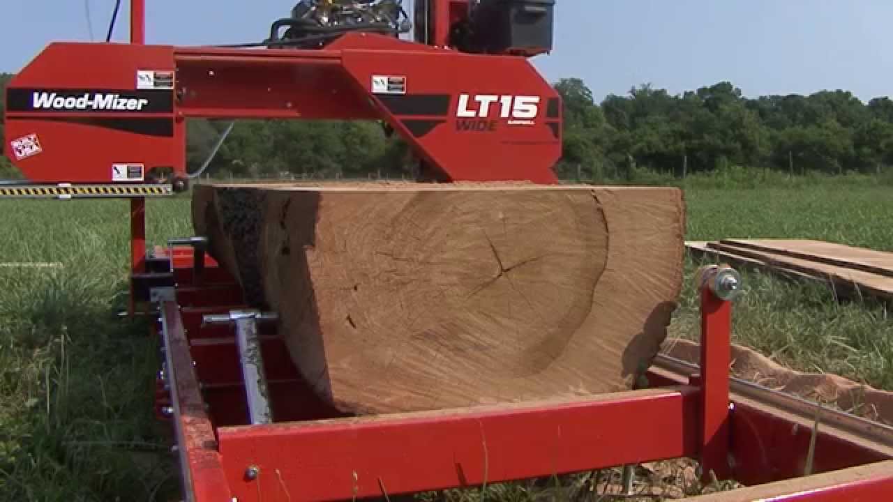 Wood-Mizer LT15WIDE Personal Sawmill Walkthrough | Wood-Mizer - YouTube