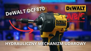 DeWALT DCF870 - ZAKRĘTARKA Z HYDRAULICZNYM MECHANIZMEM UDAROWYM