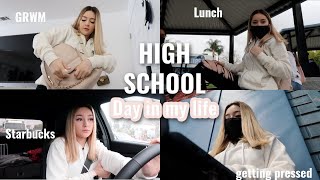 A day in my HIGH SCHOOL | in person*