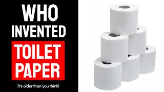 who invented toilet paper