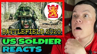 Taistelukenttä 2020 | Battlefield 2020 (US Soldier Reacts to Finnish Defense Forces)