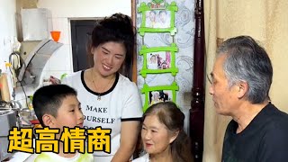 情商高的好孩子，这孩子将来肯定是个人才#funny #family #movie