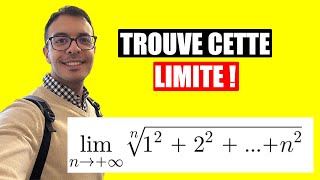 Limite d'une racine n-ième - Somme de k^2 - Convergence