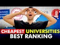 Top 9 Cheapest University of EVERY COUNTRY with BEST RANKINGS