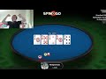 Huge Win 125k Tournament on PokerStars Spin & Go 25k Buy In! (play money *sad*)