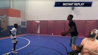 FLIGHT CANT BE SERIOUS LOL! 1v1 A TODDLER! Ranked AAU Middle School Player!