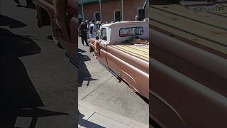 65 chevy   c10trucks #c10nation c10vatos red  and white impala 2025   car show   florence  az