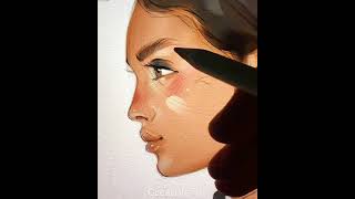 Satisfying Digital Art For Relax! Creative Drawing on iPad tablet Amazing Procreate Art! #60
