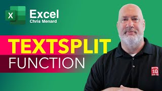 TEXTSPLIT Function - Splits text strings used with LEN Function and TRIM Function