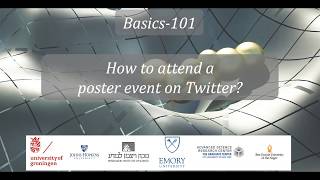 Systems Chemistry Symposium 2020: How to Attend a Poster Event on Twitter