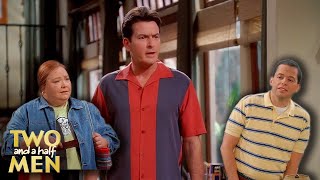 Charlie’s Brother Dies | Two and a Half Men