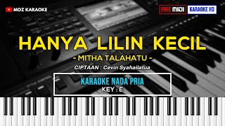 HANYA LILIN KECIL - NADA PRIA | FREE MIDI | KARAOKE POP NATAL | KARAOKE HD | MOZ KARAOKE