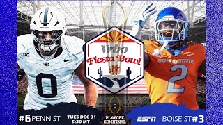 Boise State vs Penn State PREVIEW \u0026 PREDICTIONS/KEYS TO THE GAME | FIESTA BOWL | CFP 2024