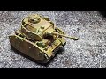 German Panzer IV medium tank by Meng World War Toons WWT-013 model kit build