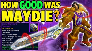 Was MAYDIE The BEST Warrior In Vanilla WoW?