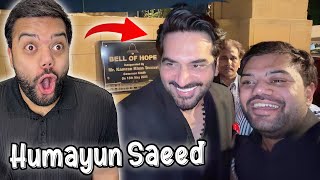 Met Humayun Saeed 😍 | Itne Dinon Se Vlog Kyun Nahi Aaya ? 😟