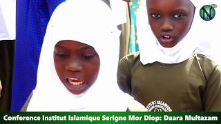 Partie1: Conférence Institut Islamique Serigne Mor Diop Daara Moultazam 2019