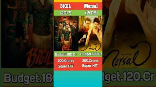 Mersal Vs BIGIL Movie Comparison Box Office Collection #ytshorts