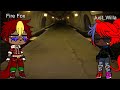 Knuckles (@InfernoTheFireDragon) vs Undyne (@just_willa9380) by @FreshyKanal