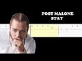Post Malone - Stay (Easy Guitar Tabs Tutorial)