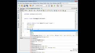 how to write a text or name in #java ? #netbeans