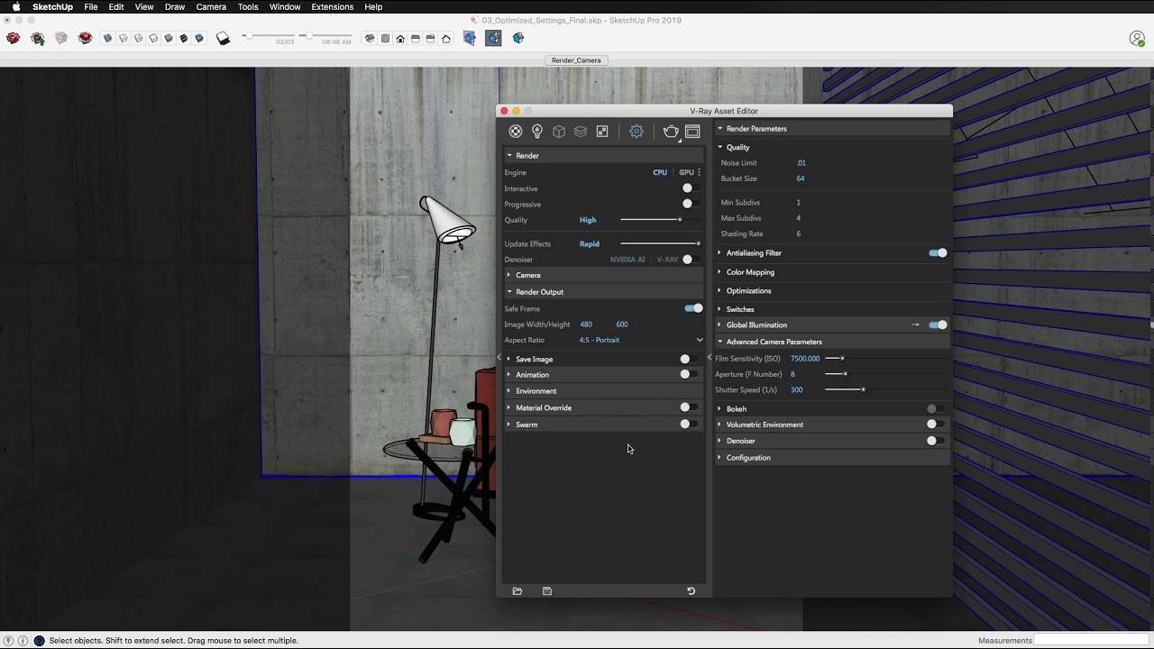 V Ray Render Settings Youtube