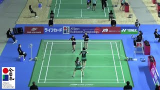 【総合2022】R1 櫻本絢子／宮浦玲奈（ヨネックス）vs 兒玉亜依／坂中琴音（立命館大学）