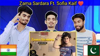 Indian Reaction On Zama Sardara Pashto Song | Sofia Kaif | OP Bros Reaction