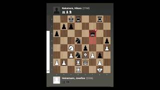 Hikaru LOOSES to 2336-rated WGM Josefine Heinemann at Pro Chess League 2023!