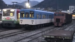 上信電鉄の終着駅 下仁田駅を発着する列車（250形/500形/1000形）