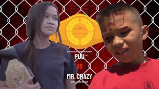 PUU (c) vs Mr. Crazy - Steel Cage Match For The EBF Championship - FULL MATCH