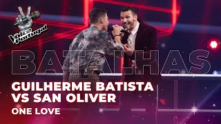 Guilherme Batista vs San Oliver | Batalhas | The Voice Portugal