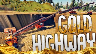 Building The Gold Nugget Highway! - 2nd Frankenstein Is Installed - Gold Rush The Game