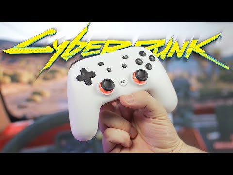 Playing CYBERPUNK 2077 on Google Stadia (I was wrong)