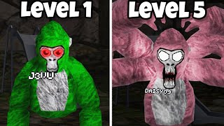 I hunted 5 levels of gorilla tag ghosts...