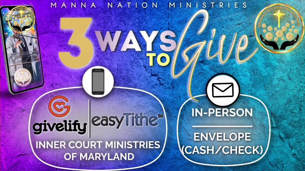Ministry Manna Nation Baltimore