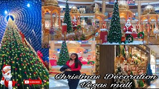 Vegas Mall Christmas Decoration 2024 | Vegas Mall Dwarka Sector 14 Christmas Celebration#vegasmall