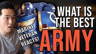 What's the best Warhammer 40k faction/army to start with? Reaction! | Bricky | Marine Veteran Reacts