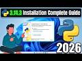 How to Install Python 3.14.3 on Windows 10/11 [ 2026 Update ]