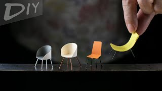 DIY Miniature Chairs｜微缩椅子