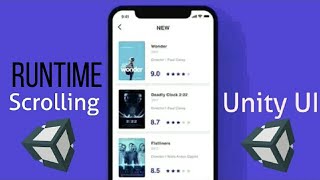 SCROLL IN UNITY at Runtime : Unity Ui Element | Dynamic Scroll view
