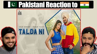 Talda Ni (Full Video) |Amar Sehmbi|Mehar Vaani|New Punjabi Songs 2021 | Jass Records| Reaction Video