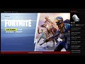 Fortnite livestream