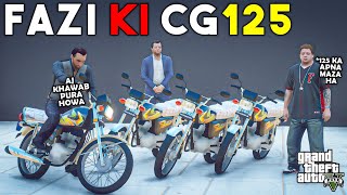 FAZI BOUGHT 125 FROM MICHAEL | GTA 5 | Real Life Mods #256 | URDU |