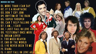 Bonie Tyler, ABBA, Nei Diamond, The Carpenters,Bee Gees, Anne Murray, Lobo - Greatest Oldies Songs
