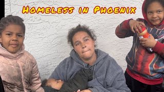 Helen is homeless with her 3 kids