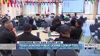 Texas launches new online license search tool