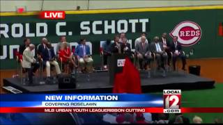 Grand opening ceremony for the MLB Urban Youth