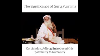 The Significance of Guru Pournima