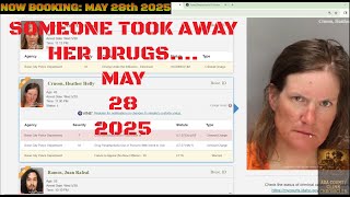 Ada County Idaho Arrests May 28 2025 / Look how mad she is when the cops took her drugs...